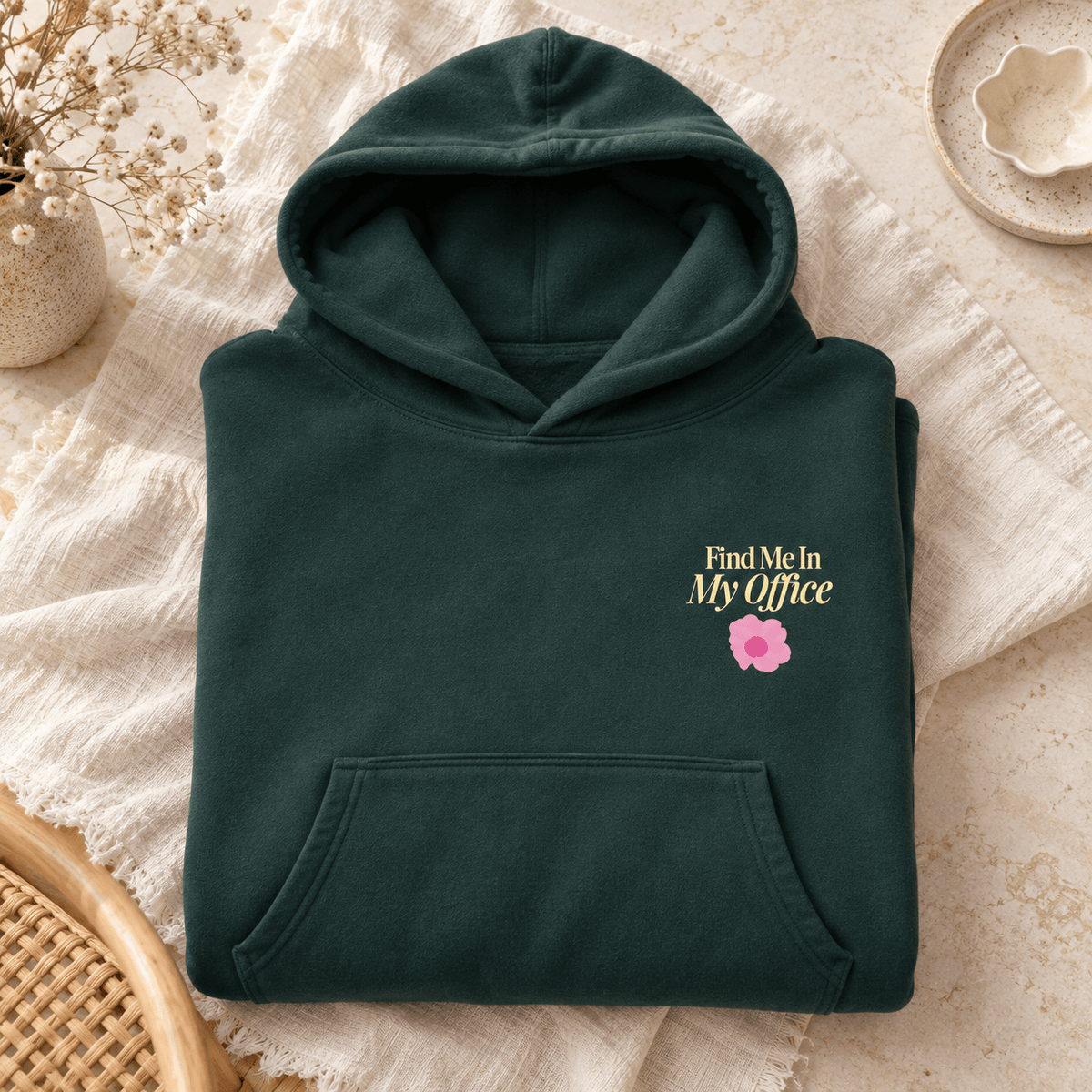 Find Me In My Office - Oversized Hoodie