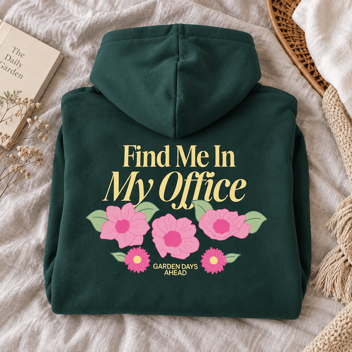 Find Me In My Office - Oversized Hoodie