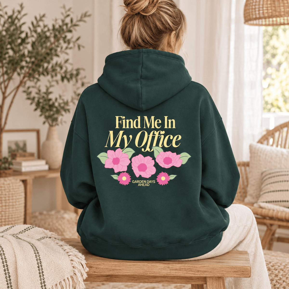 Find Me In My Office - Oversized Hoodie