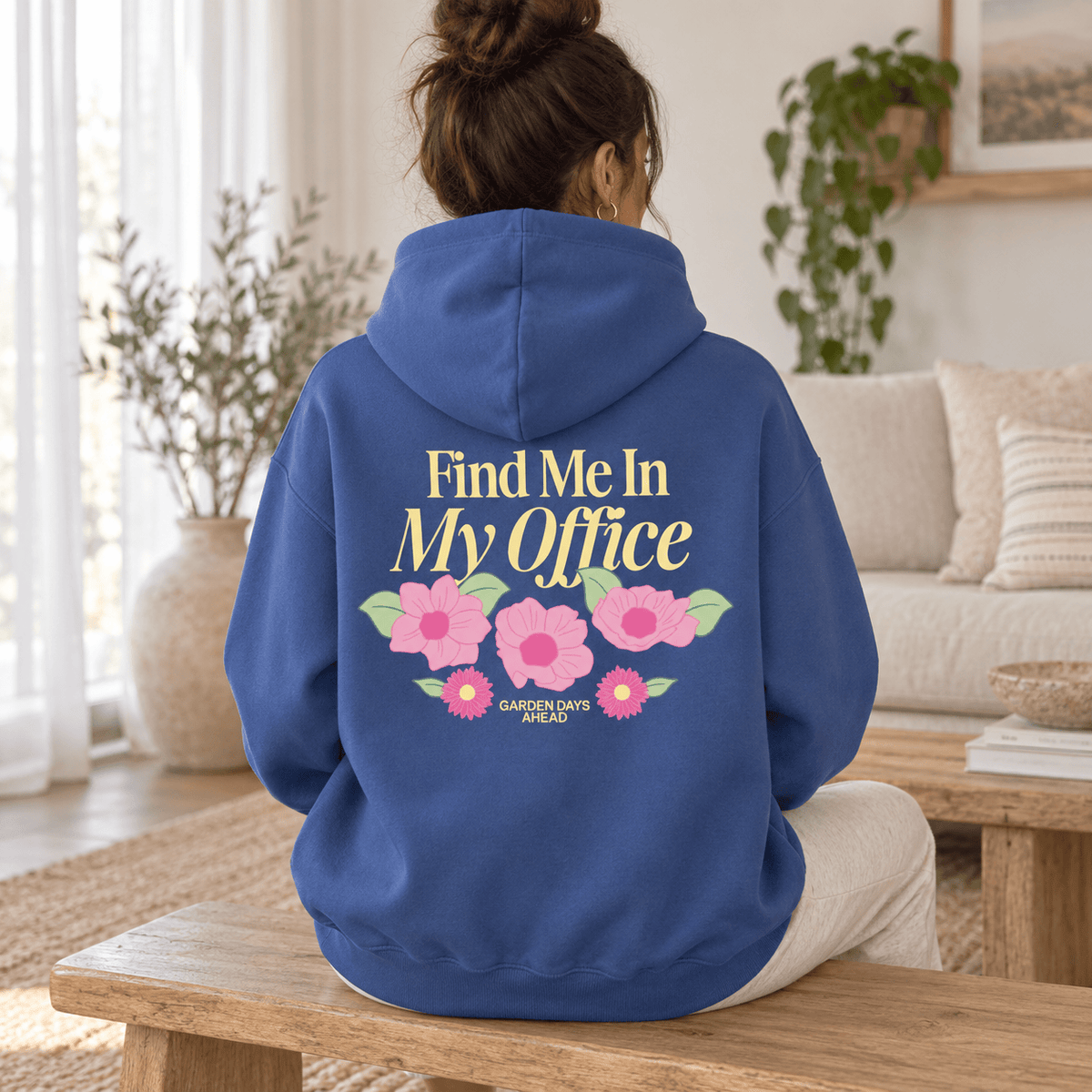 Find Me In My Office - Oversized Hoodie