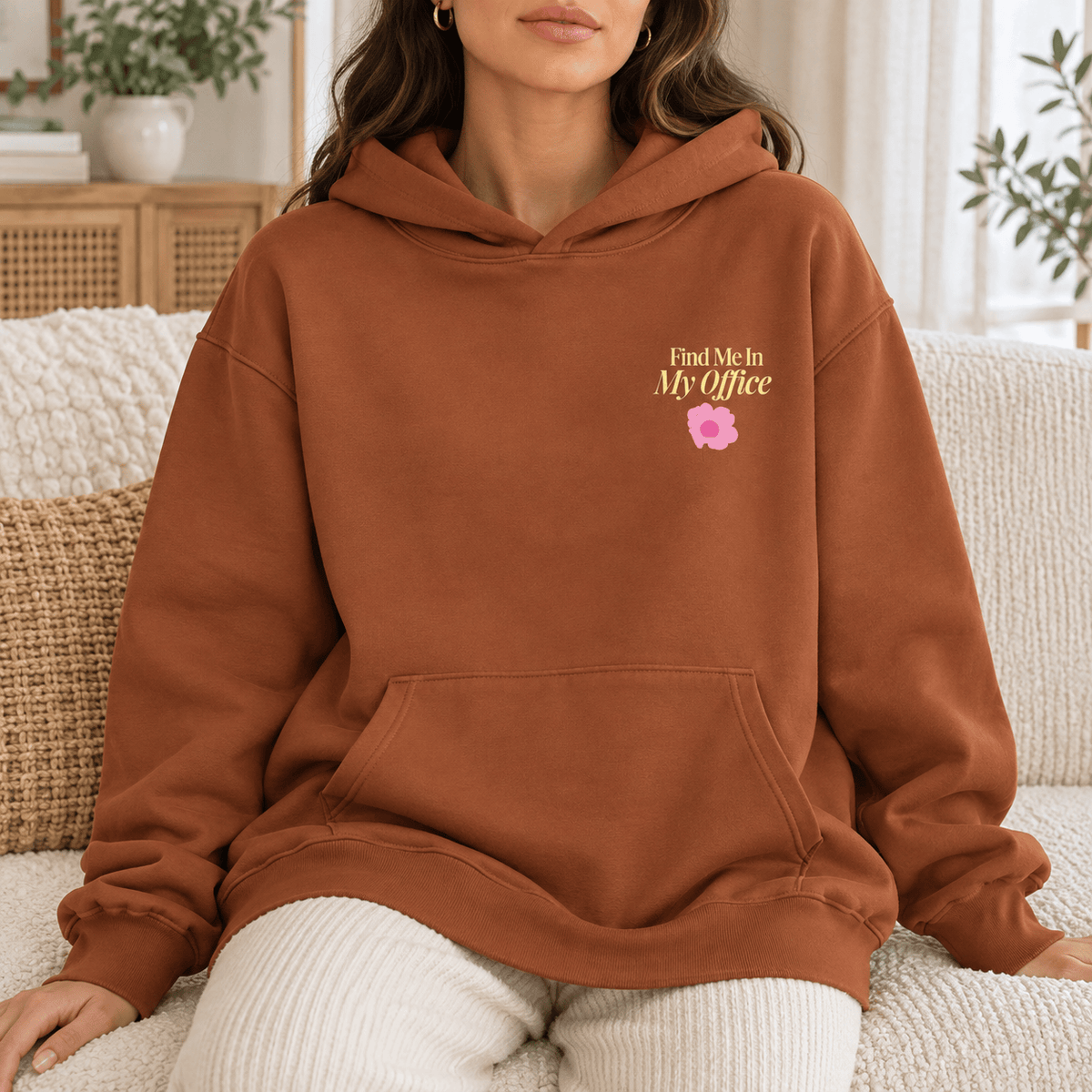 Find Me In My Office - Oversized Hoodie