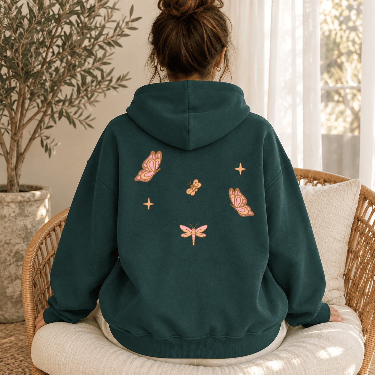 Whimsical Gangster - Oversized Hoodie