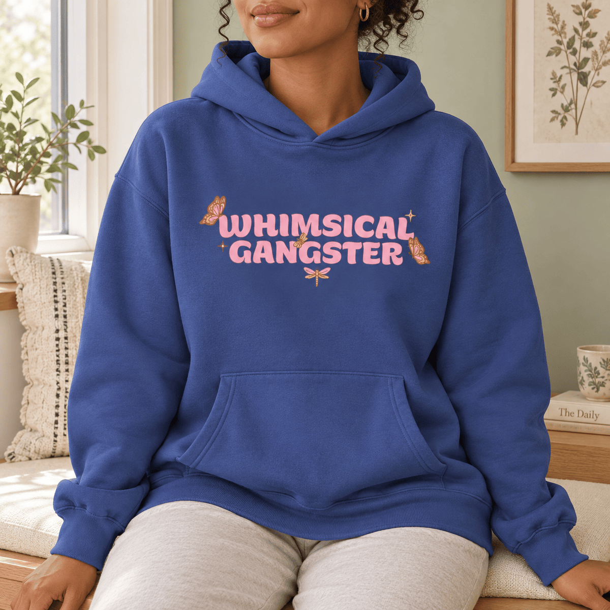 Whimsical Gangster - Oversized Hoodie