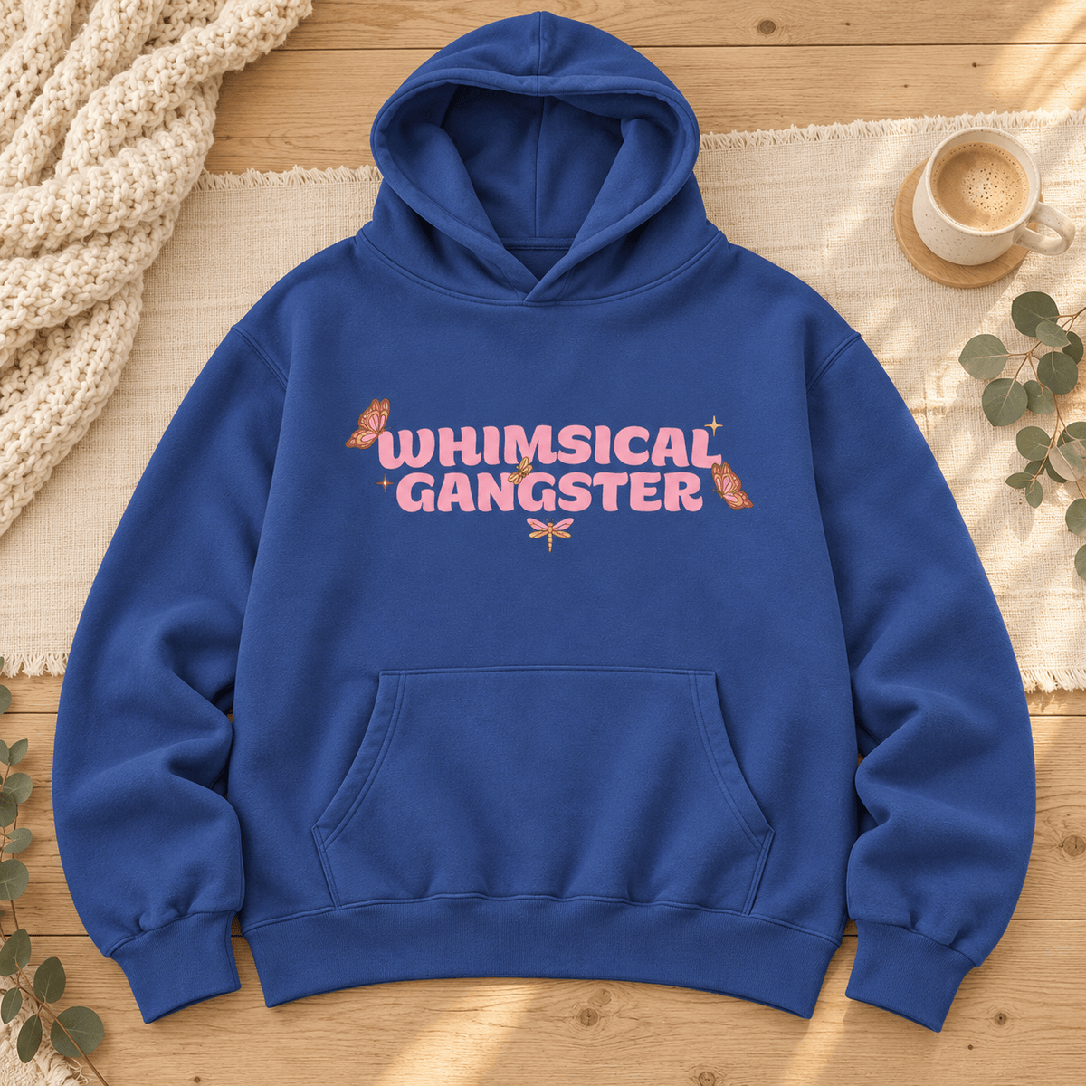 Whimsical Gangster - Oversized Hoodie