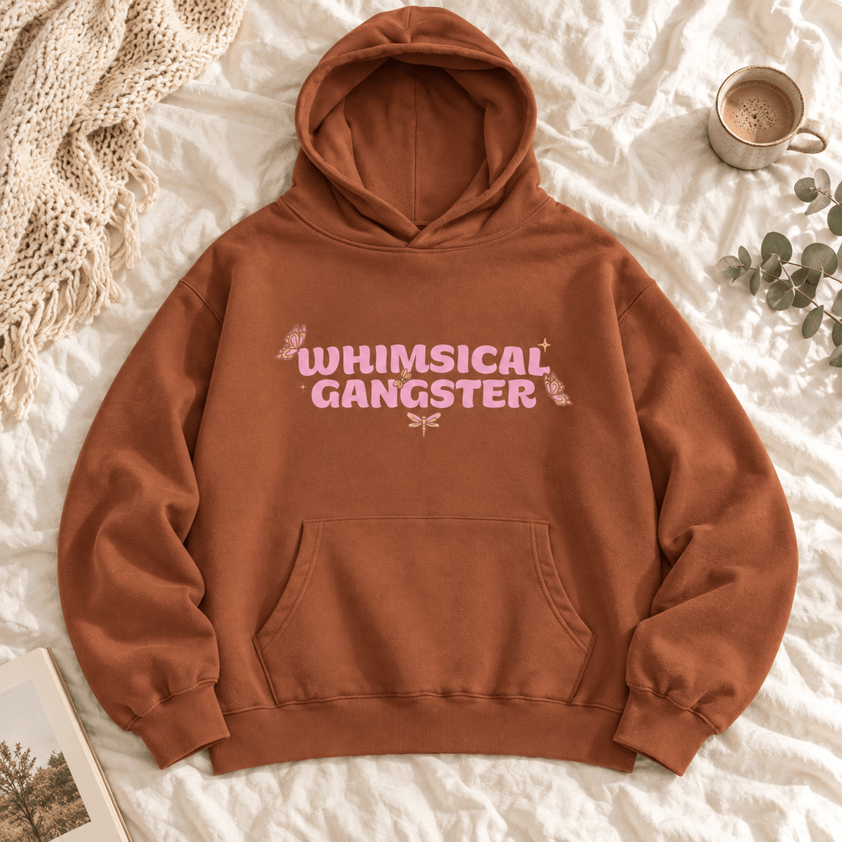 Whimsical Gangster - Oversized Hoodie