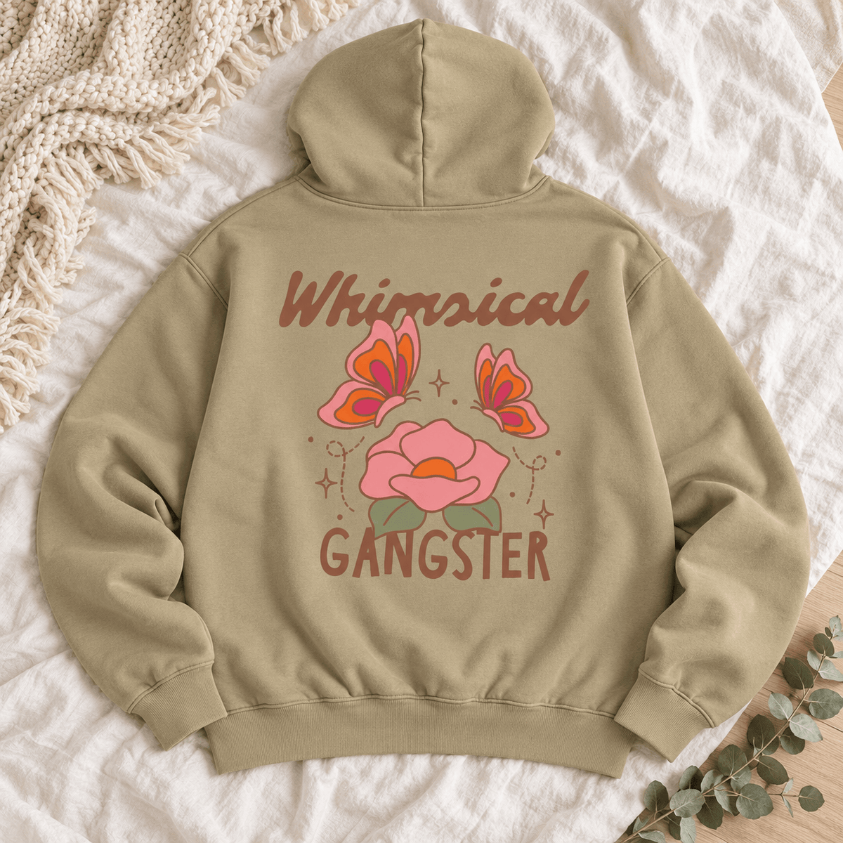 Whimsical Gangster - Oversized Hoodie