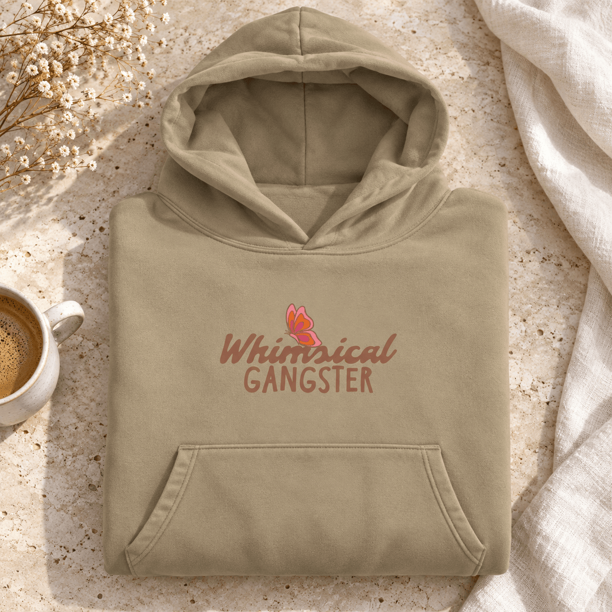Whimsical Gangster - Oversized Hoodie