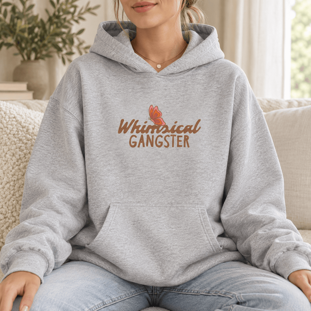 Whimsical Gangster - Oversized Hoodie