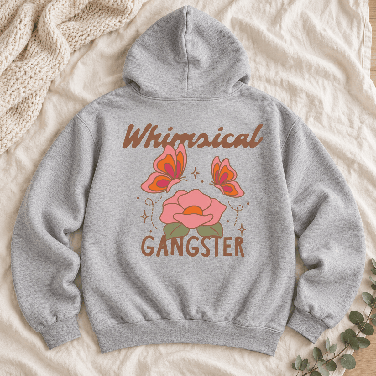 Whimsical Gangster - Oversized Hoodie