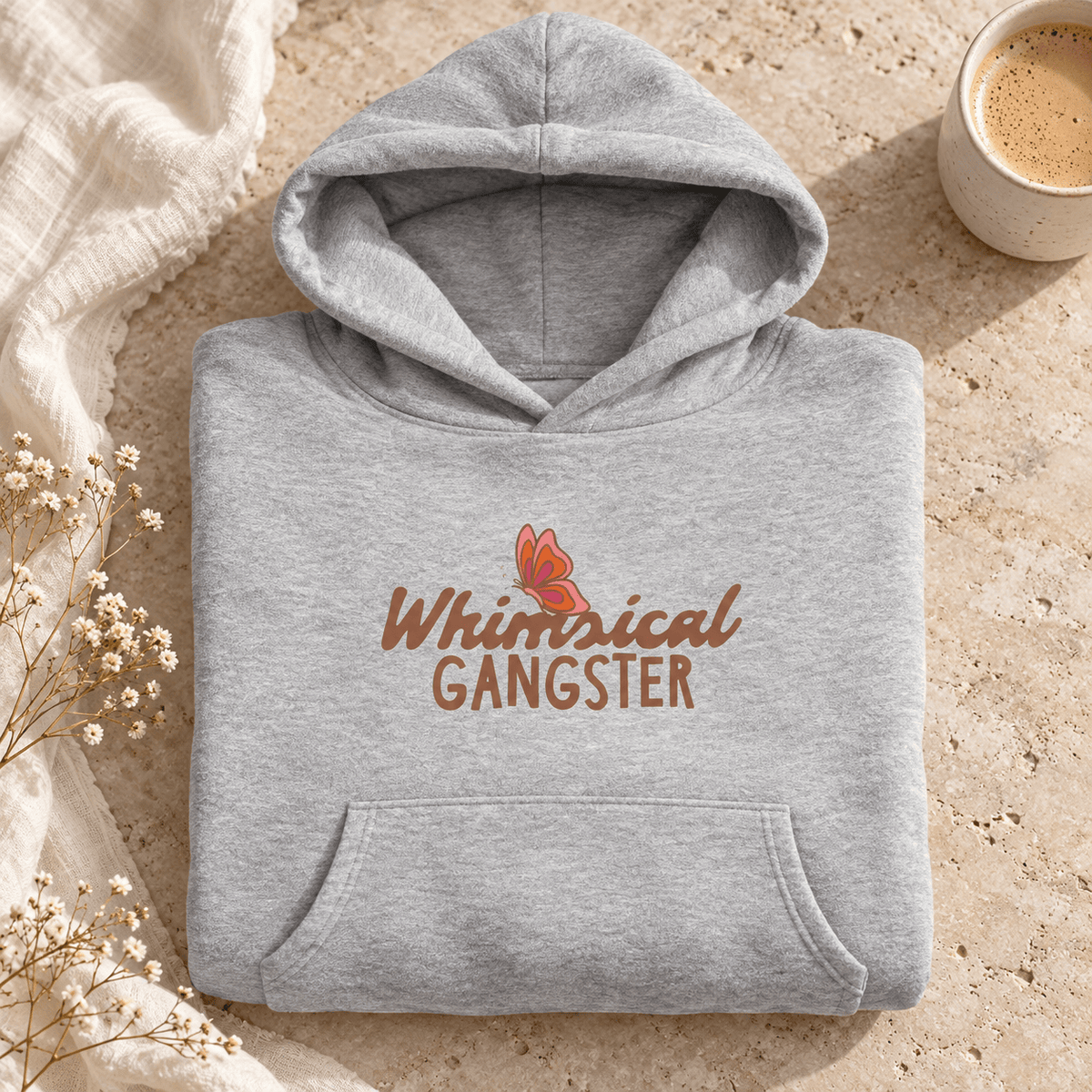 Whimsical Gangster - Oversized Hoodie