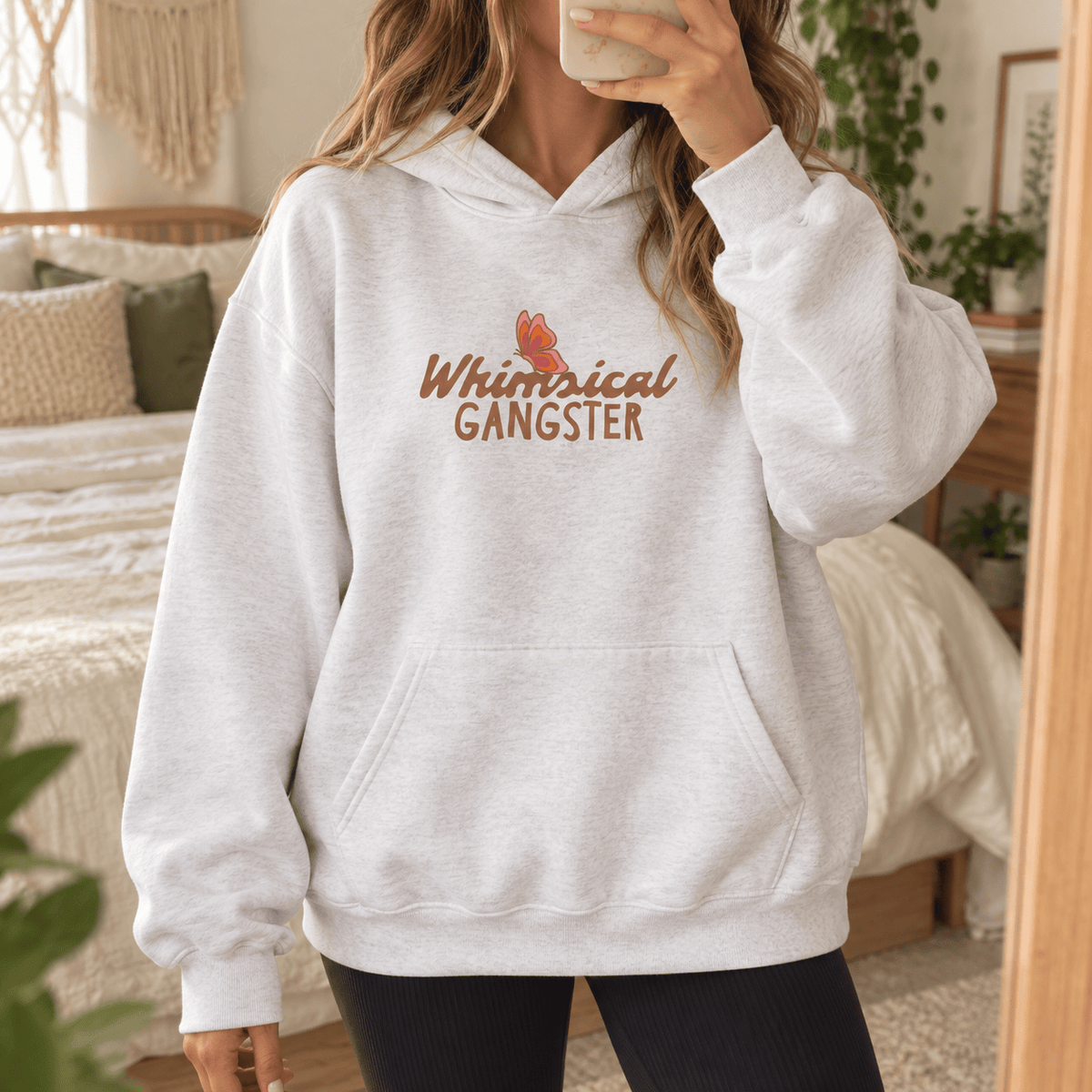 Whimsical Gangster - Oversized Hoodie