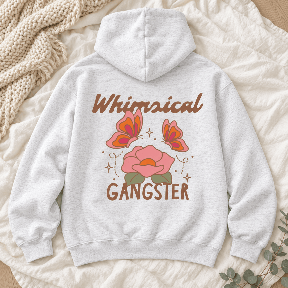 Whimsical Gangster - Oversized Hoodie
