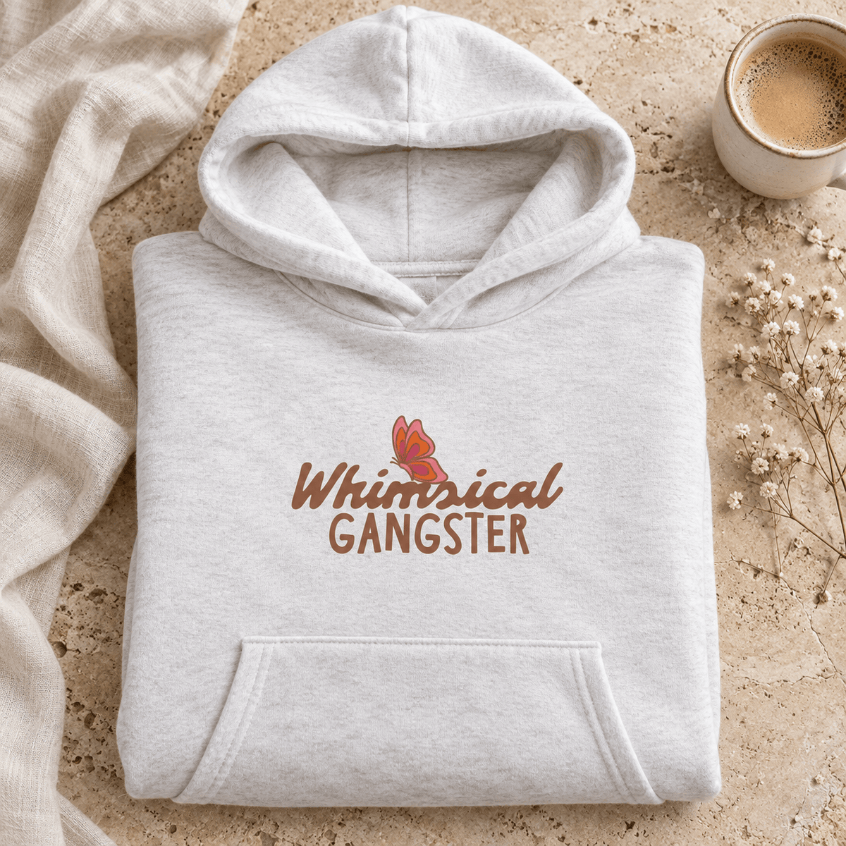Whimsical Gangster - Oversized Hoodie