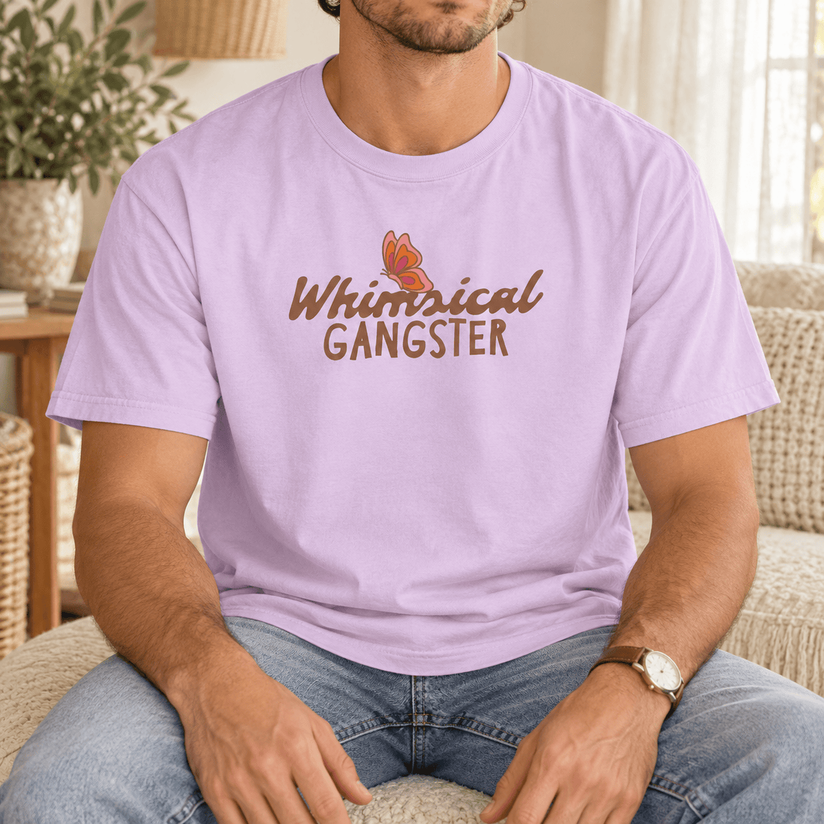 Whimsical Gangster - Unisex Heavyweight T-Shirt