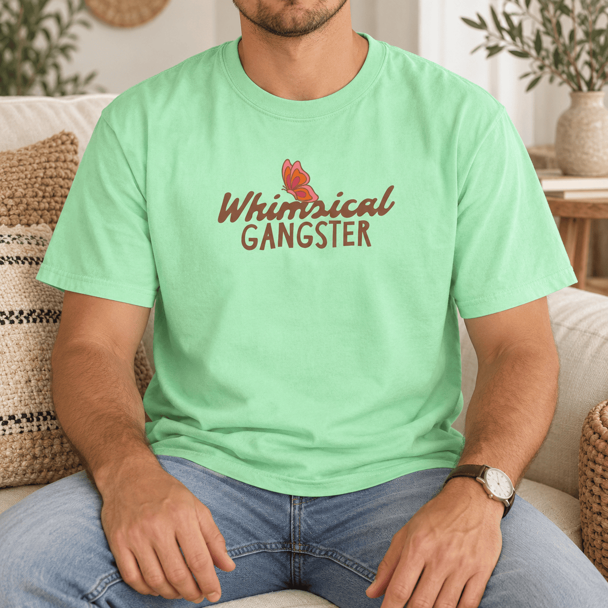 Whimsical Gangster - Unisex Heavyweight T-Shirt