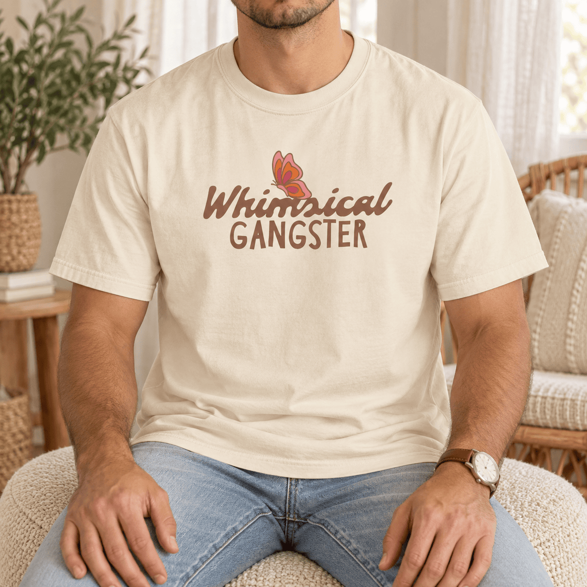 Whimsical Gangster - Unisex Heavyweight T-Shirt