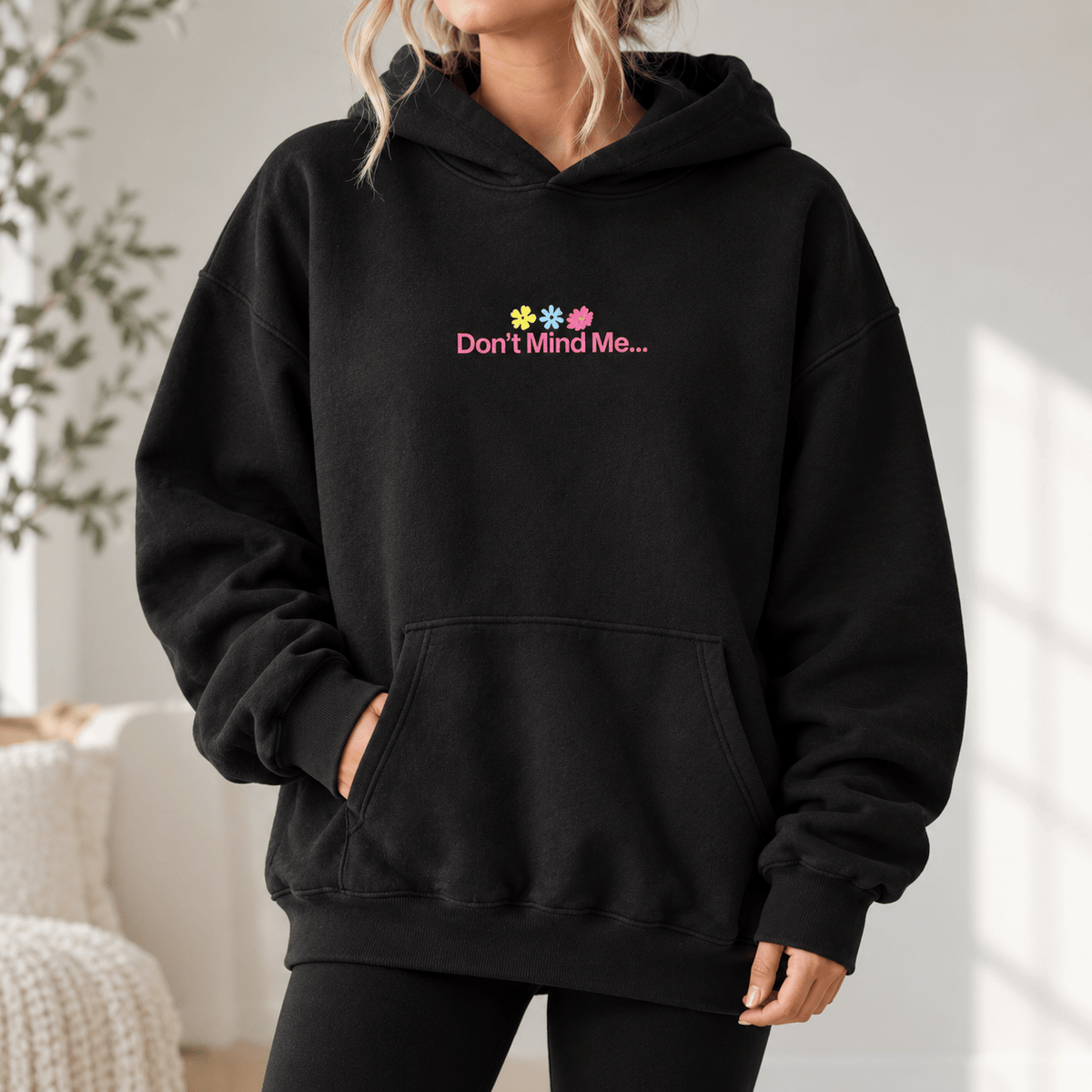 Just A Flower Child - Oversized Hoodie