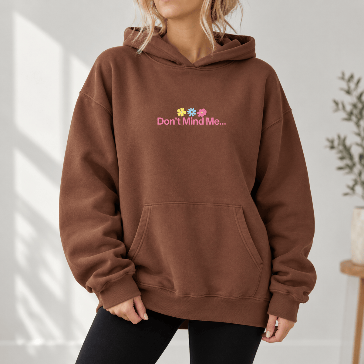 Just A Flower Child - Oversized Hoodie