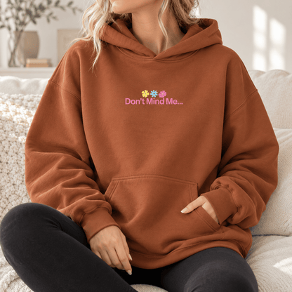 Just A Flower Child - Oversized Hoodie