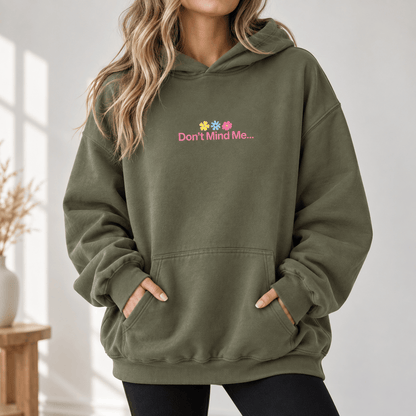 Just A Flower Child - Oversized Hoodie