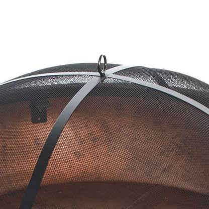 Steel Outdoor Fire Bowl w/Screen