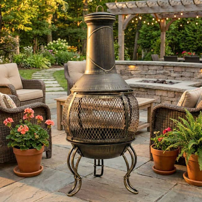 Corona Steel Chimenea