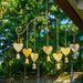 Happy Gardens - Hearts Wind Chime