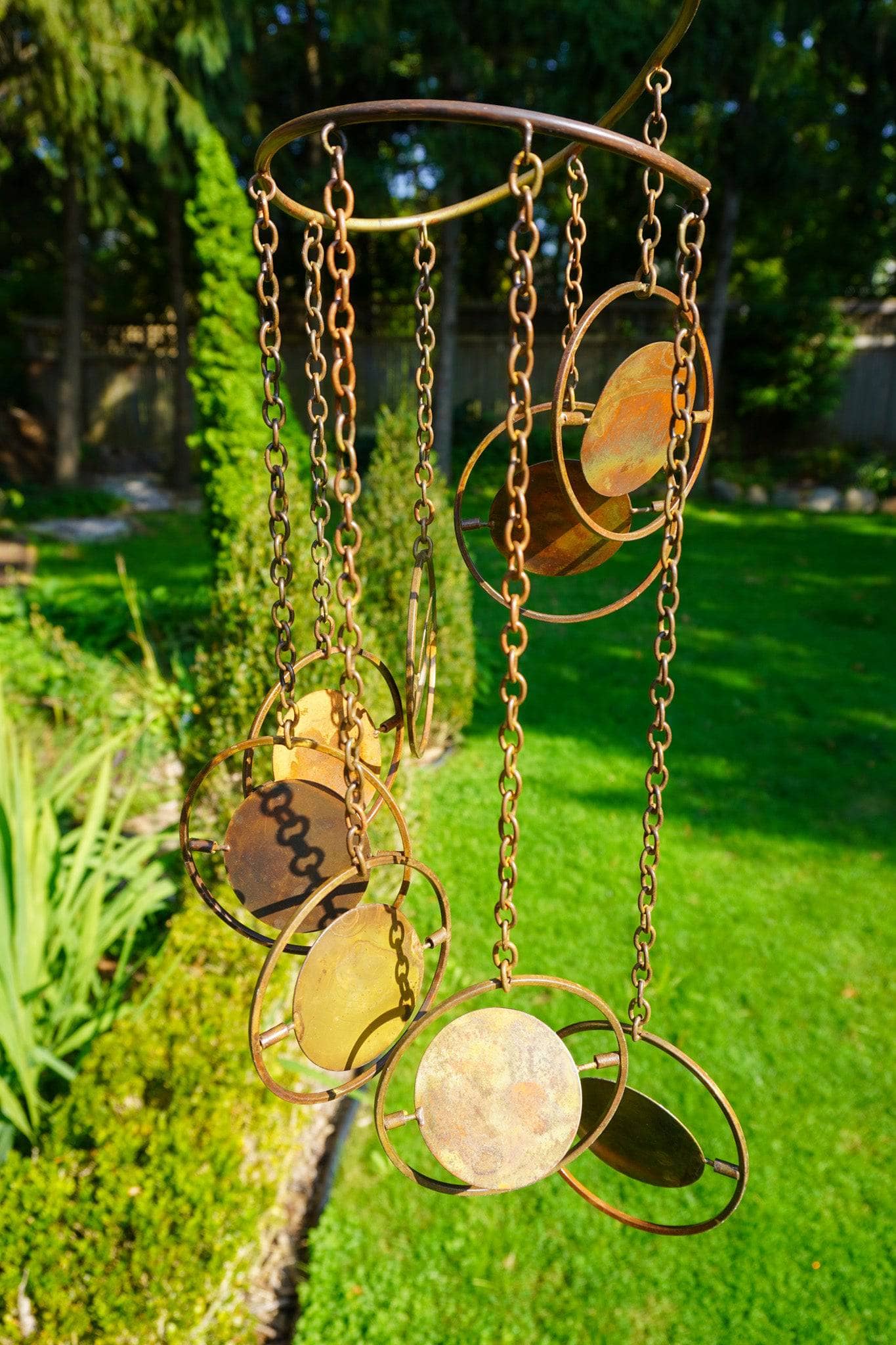 hanging plant mobile Ancient Graffiti ANCIENTAG87063 Circle Spiral Mobile