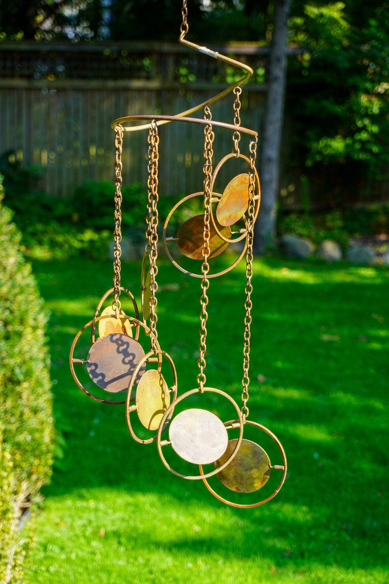 Happy Gardens - Circle Spiral Mobile