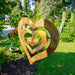 Happy Gardens - Triple Spinning Heart Ornament