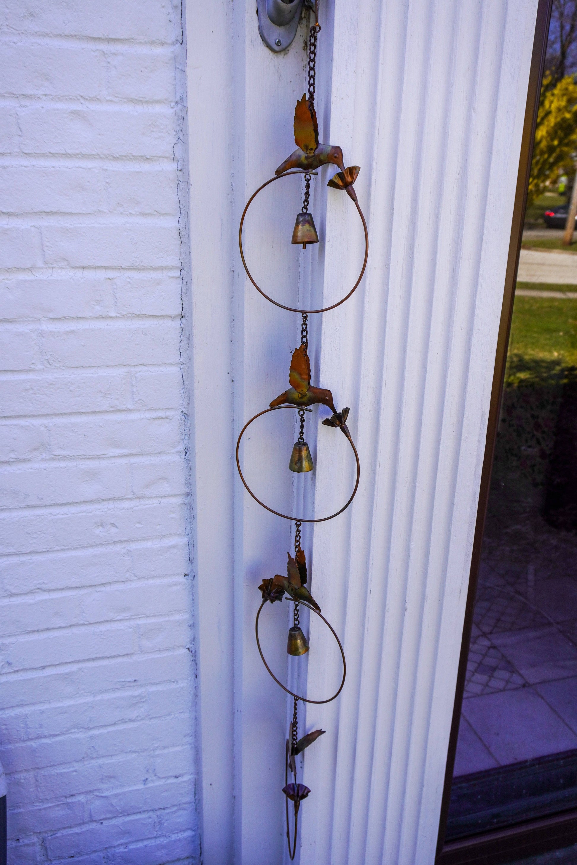 Happy Gardens - Hummingbirds with Flower Ornament