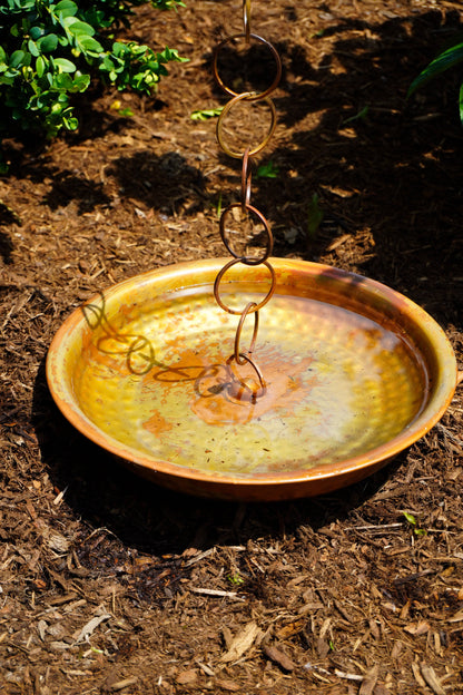 Happy Gardens - Rain Chain Receptacle