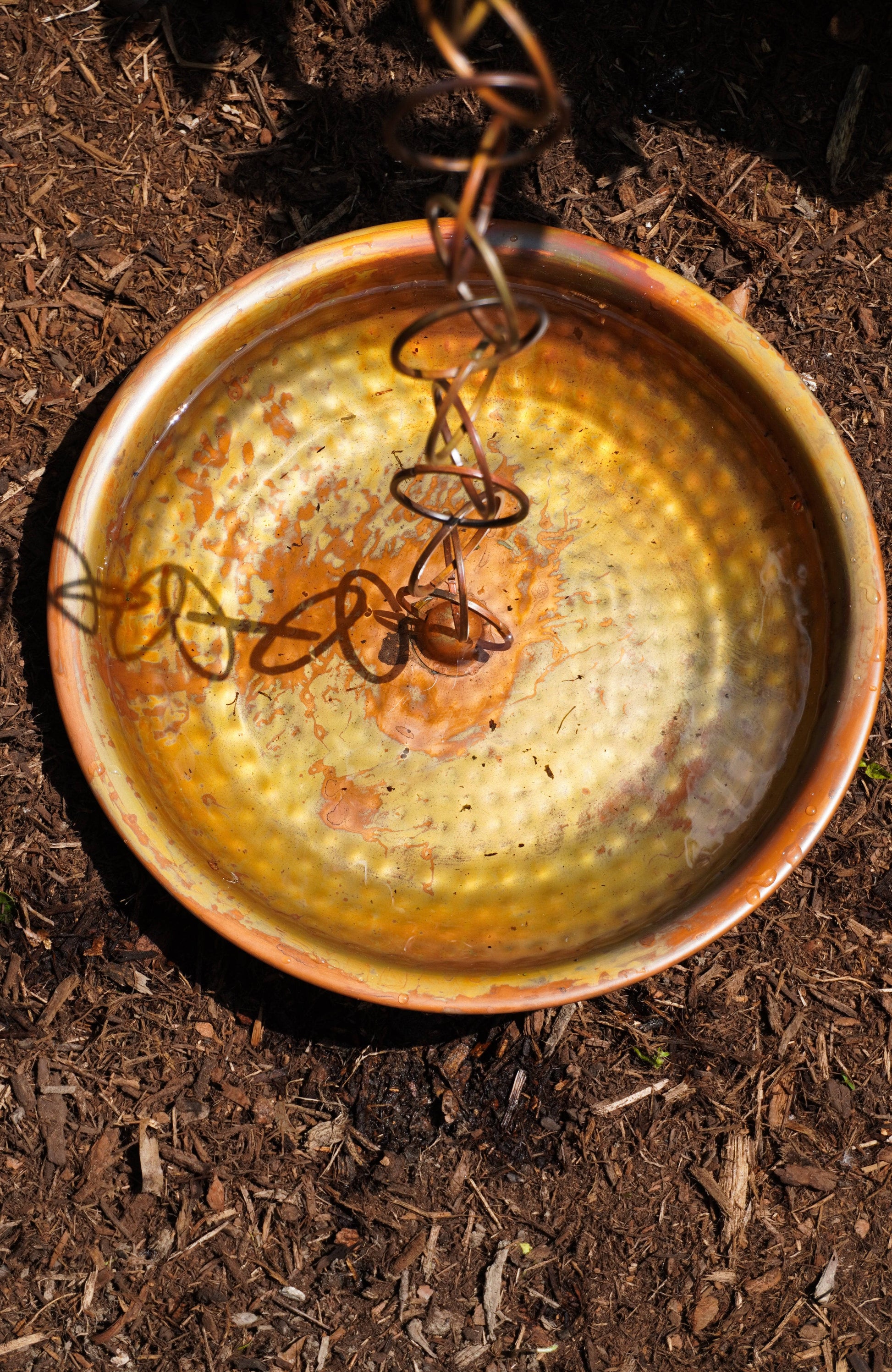 Happy Gardens - Rain Chain Receptacle