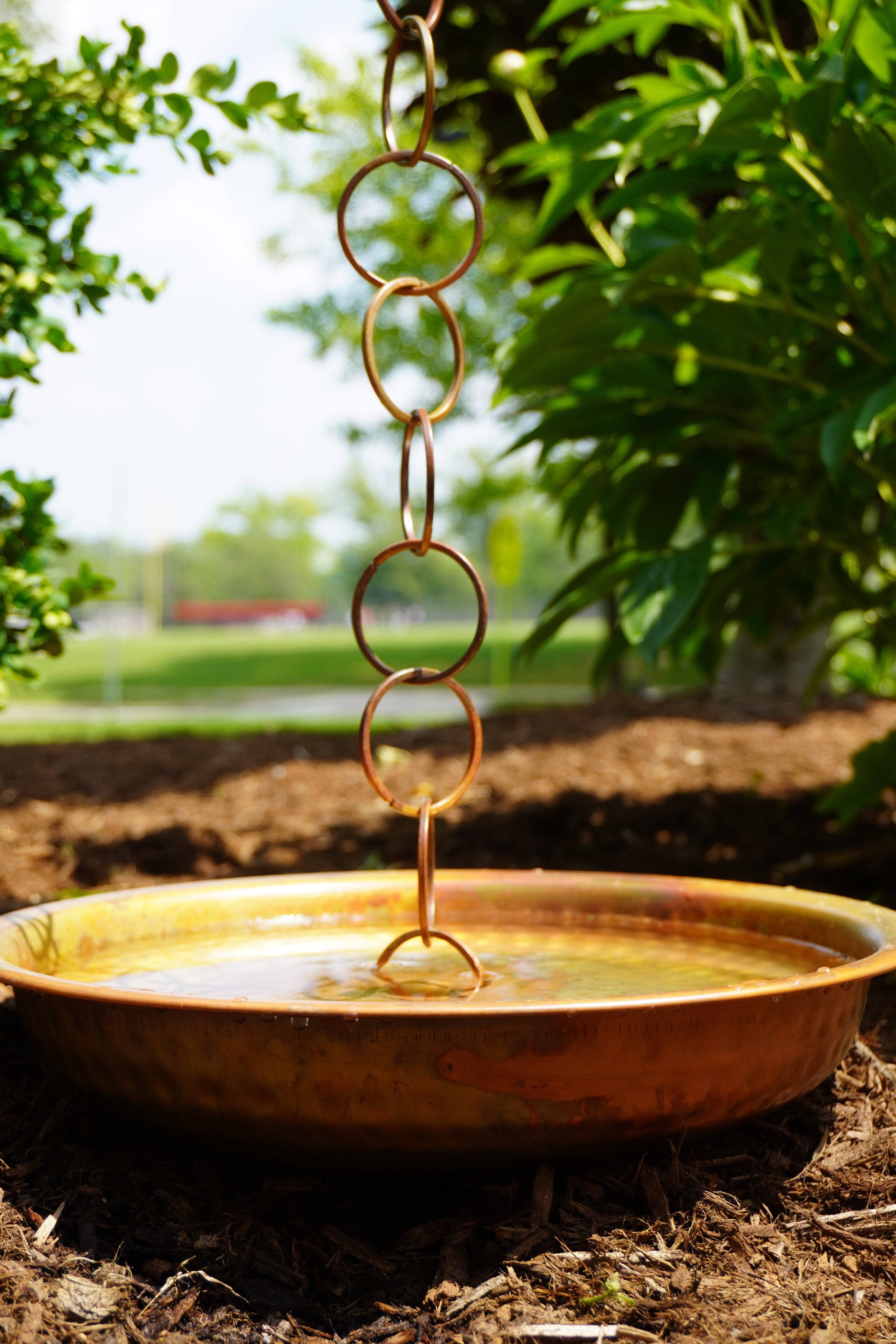 Happy Gardens - Rain Chain Receptacle
