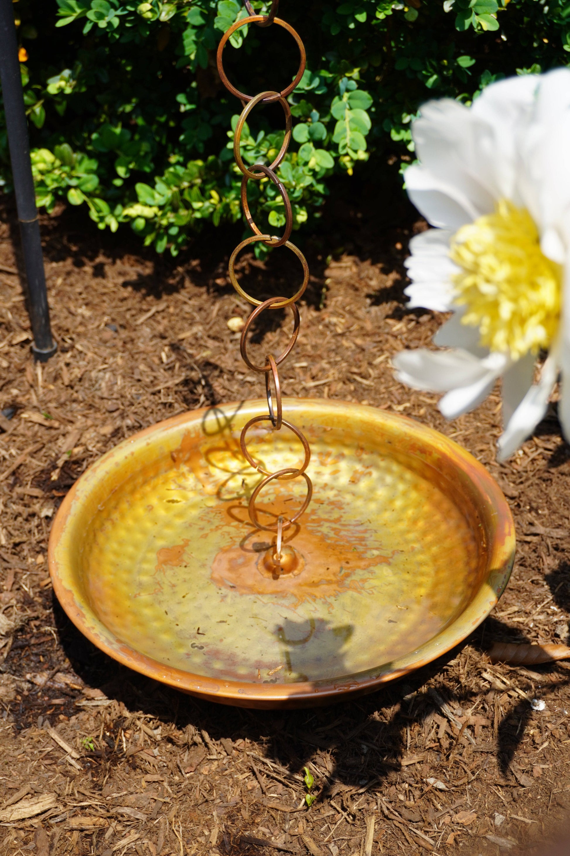 Happy Gardens - Rain Chain Receptacle