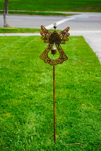 Angel Flamed Garden Stake - Happy Gardens