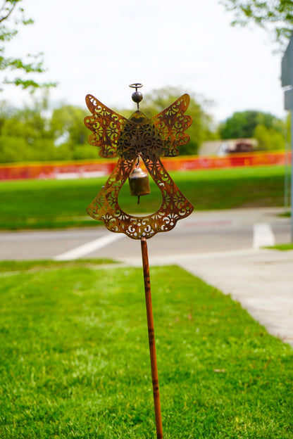 Angel Flamed Garden Stake - Happy Gardens