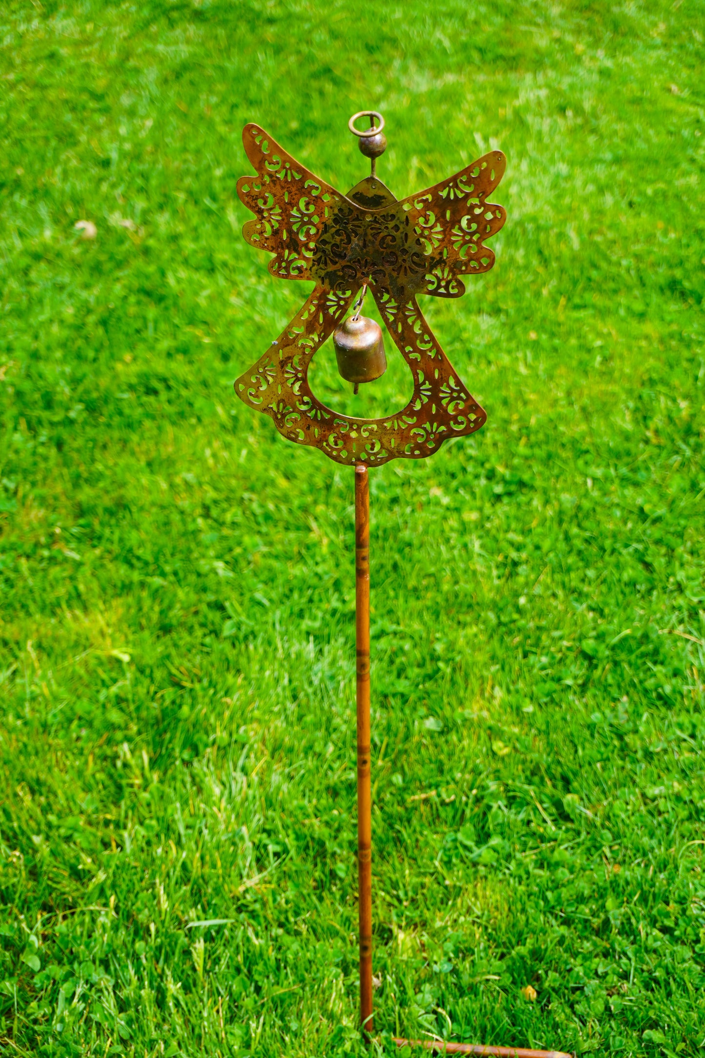 Angel Flamed Garden Stake - Happy Gardens