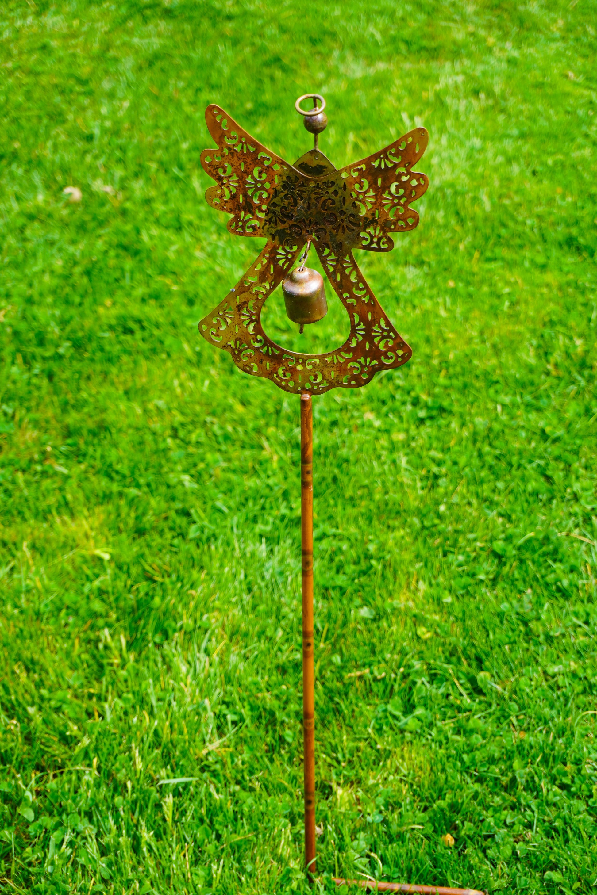 Angel Flamed Garden Stake - Happy Gardens