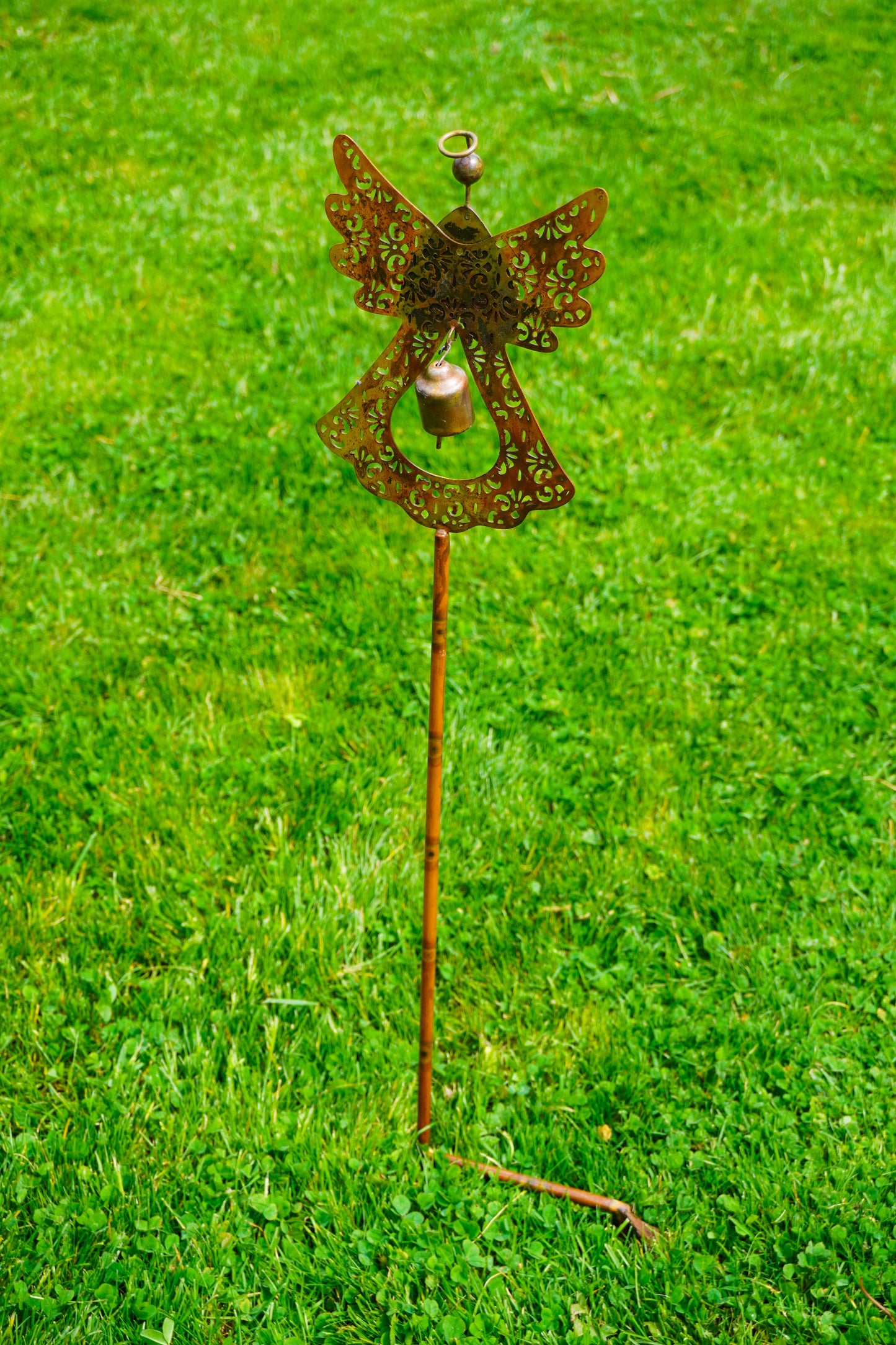 Angel Flamed Garden Stake - Happy Gardens