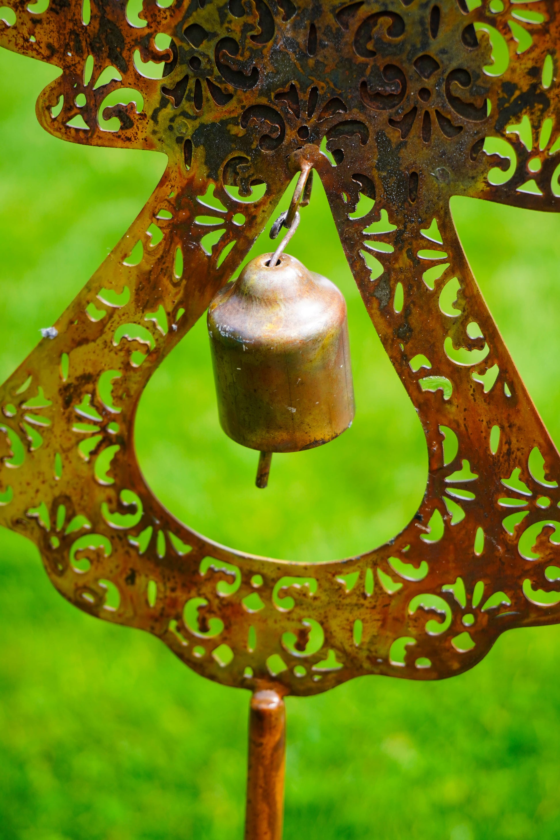 Angel Flamed Garden Stake - Happy Gardens