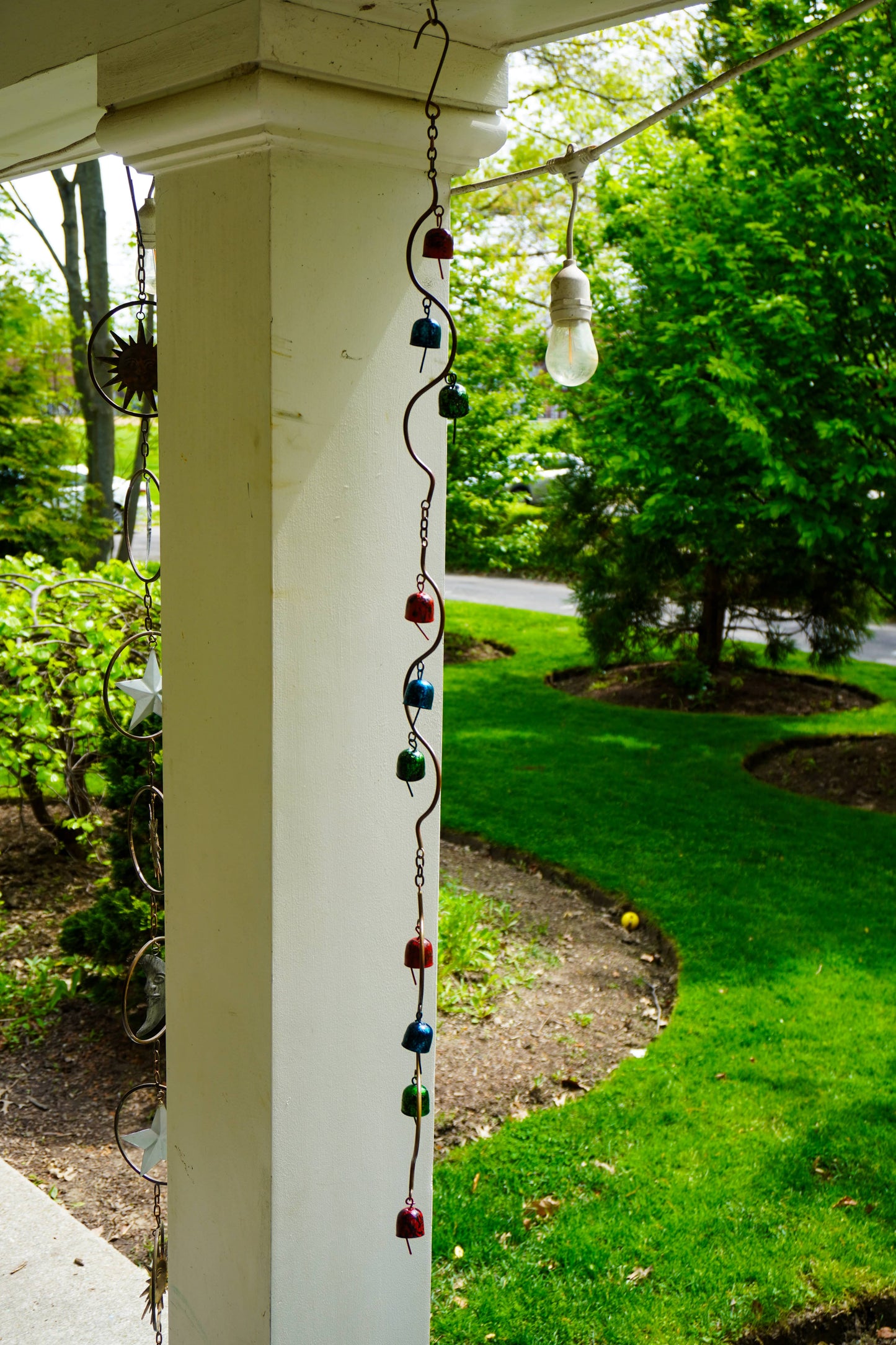 Happy Gardens - Bells Spiral Multicolor Ornament