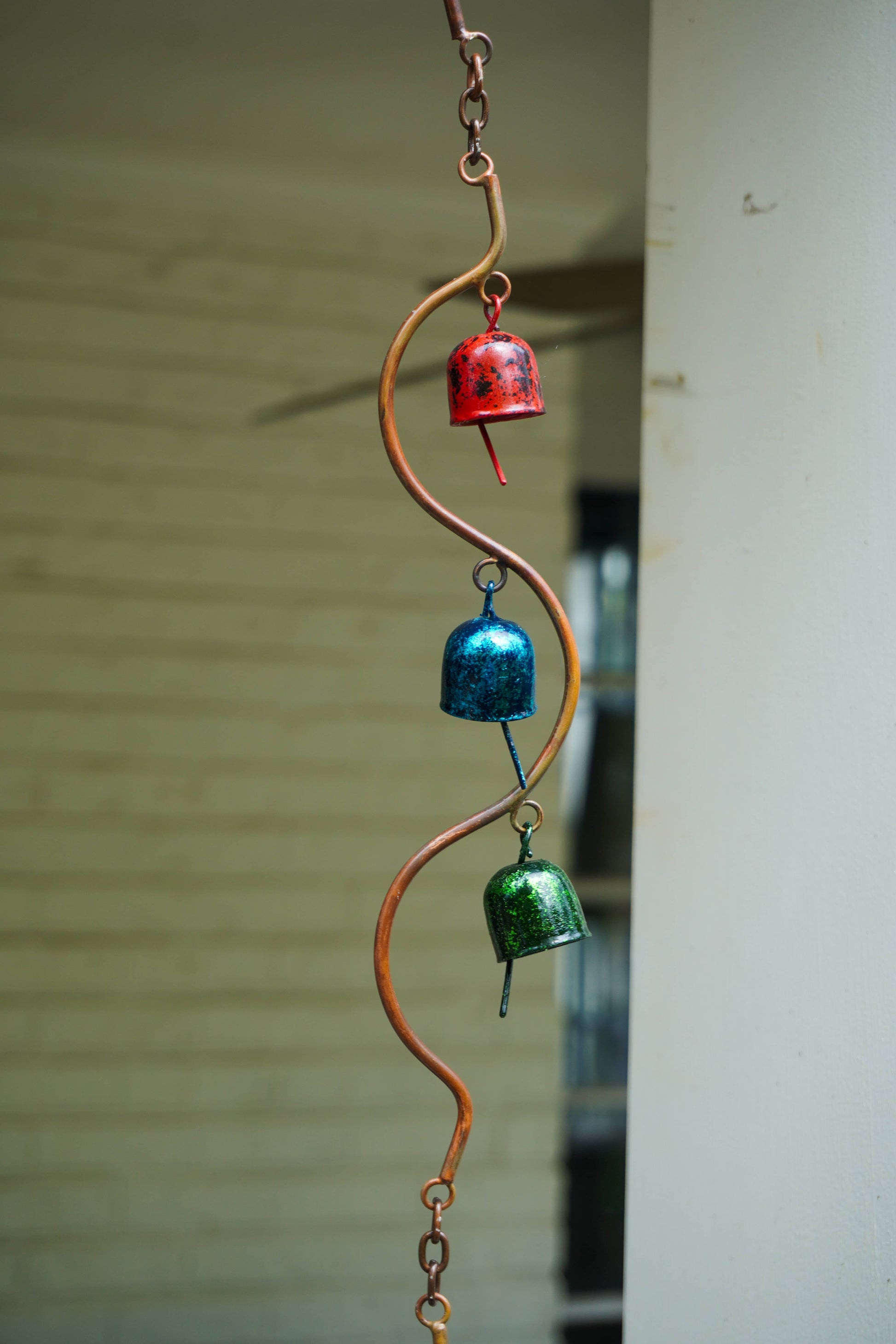Happy Gardens - Bells Spiral Multicolor Ornament