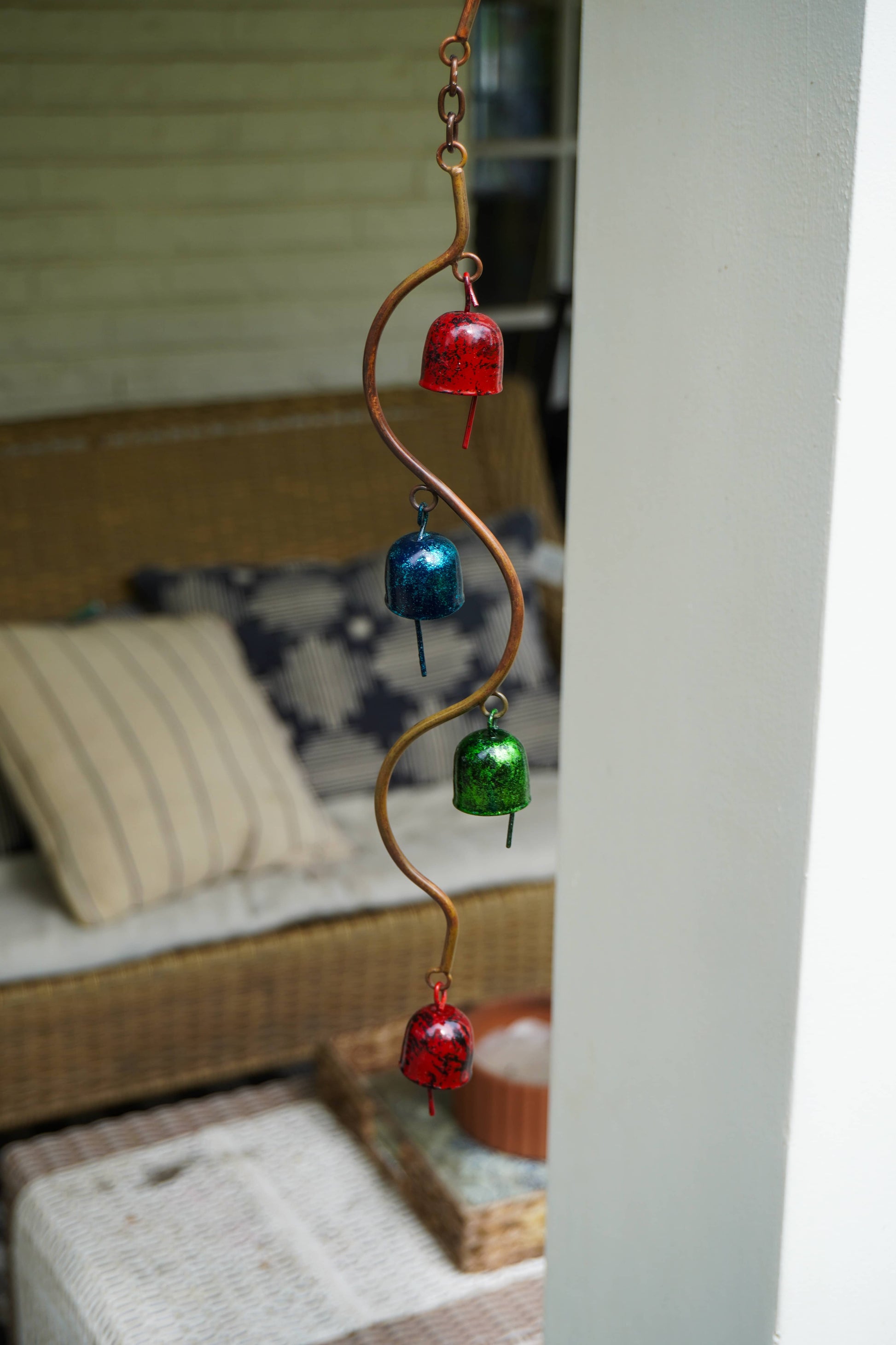 Happy Gardens - Bells Spiral Multicolor Ornament