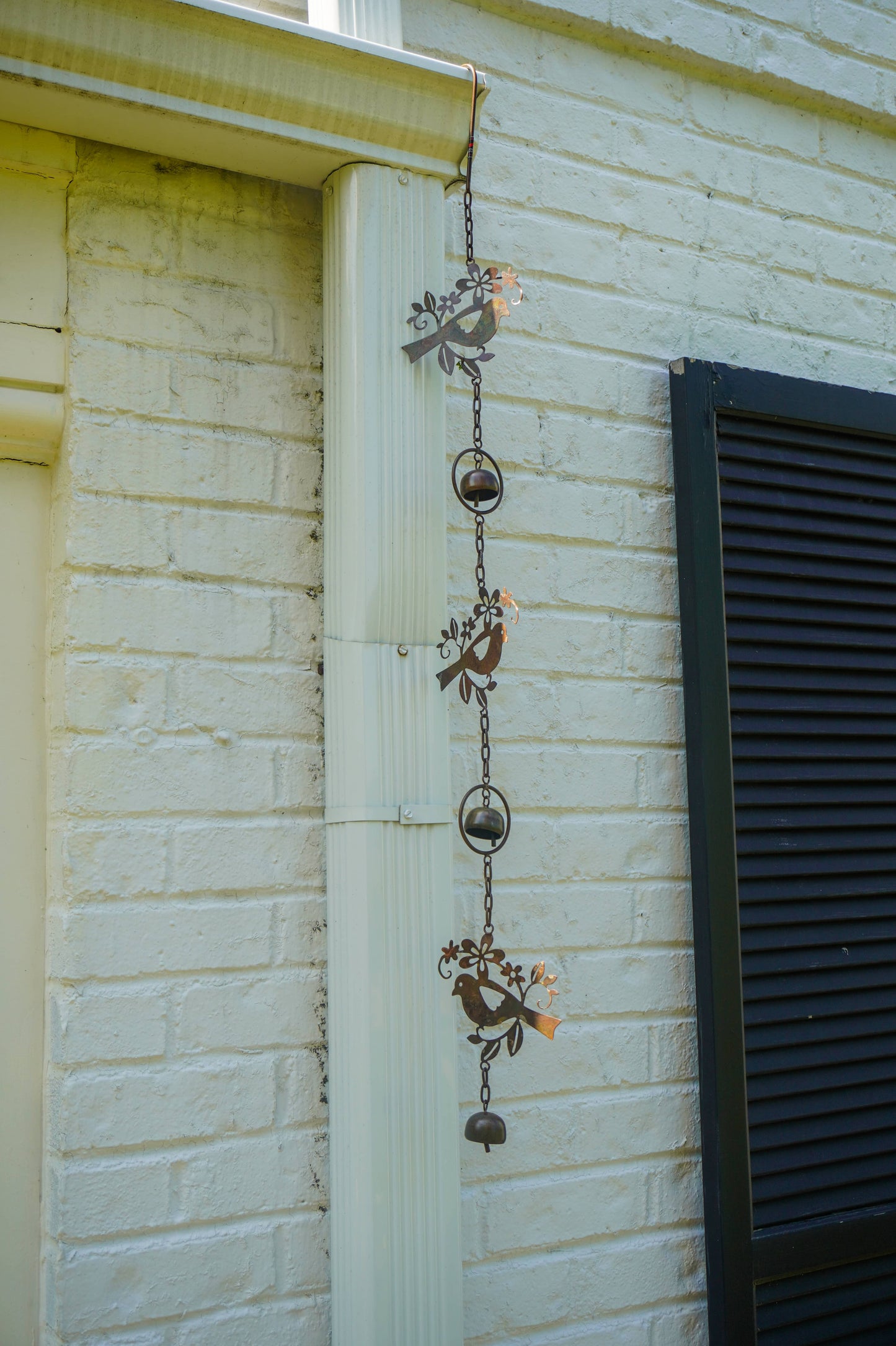 Triple Birds Flamed Hanging Ornament - Happy Gardens