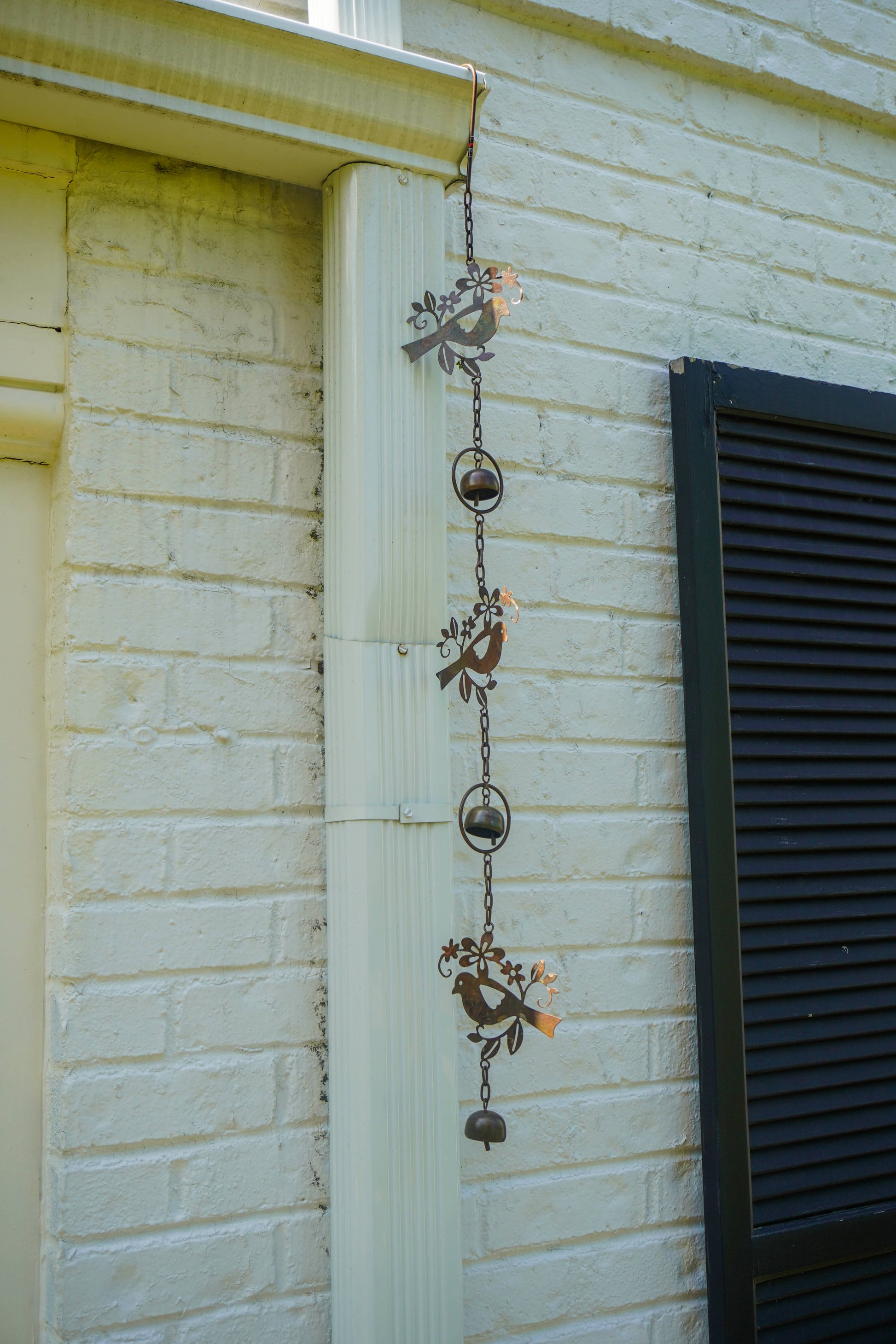 Triple Birds Flamed Hanging Ornament - Happy Gardens
