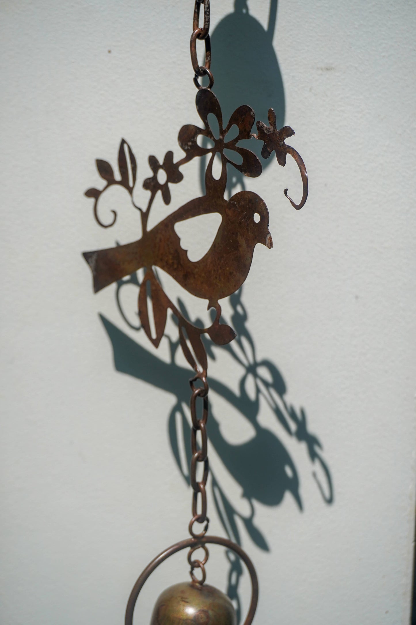 Triple Birds Flamed Hanging Ornament - Happy Gardens