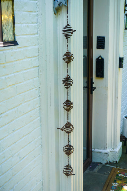 Happy Gardens - Bee Spiral Ornament