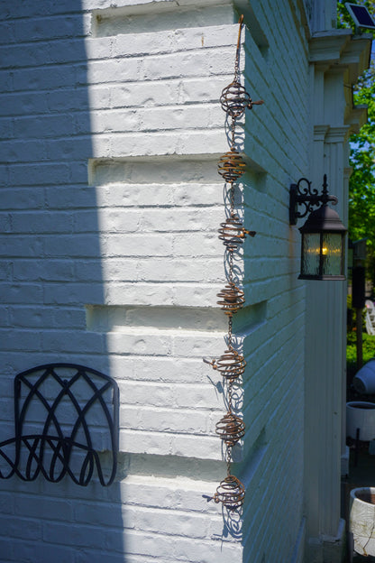 Happy Gardens - Bee Spiral Ornament