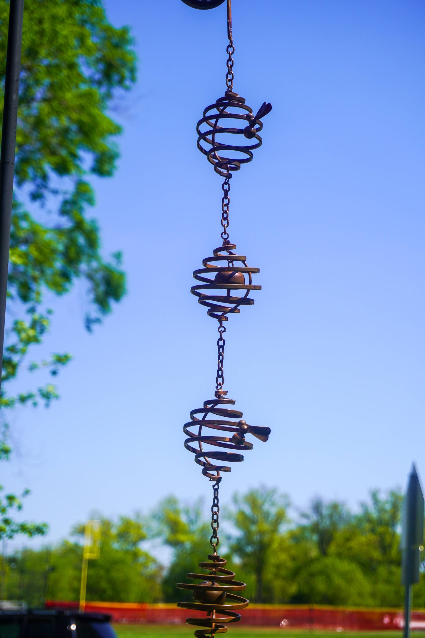 Happy Gardens - Bee Spiral Ornament